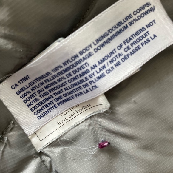 COPY-GAP Women’s Puffer Down Quilted Jacket Grey Sz L - Picture 8 of 12